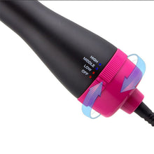 Load image into Gallery viewer, Hair Dryer Hot Air Brush Styler and Volumizer Hair Straightener Curler Comb Roller Electric Ion Blow Dryer Brush