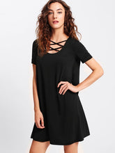 Load image into Gallery viewer, Dress With Front Drawstring