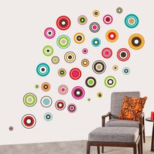 Load image into Gallery viewer, Colorful Polka Motifs Extra Large Wall sticker